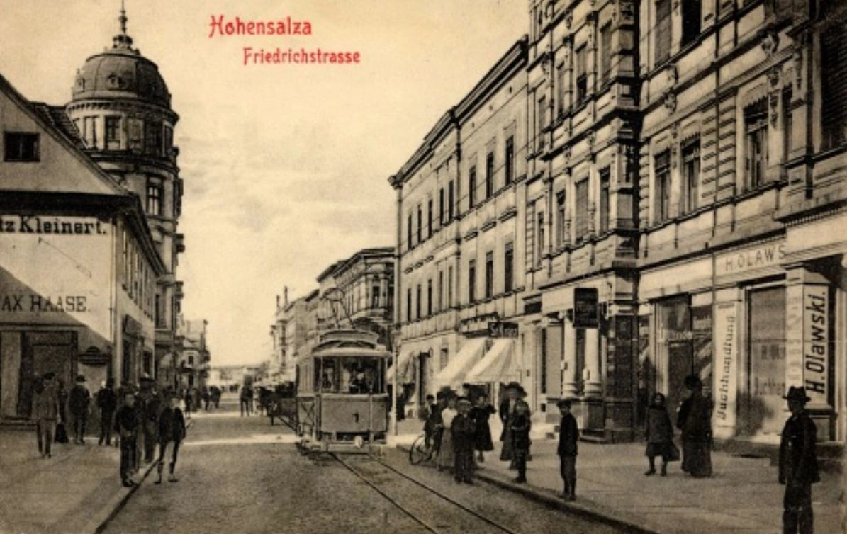 Hohensalza, Friedrichstraße, 1904