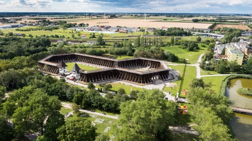 Tężnia solankowa w Parku Solankowym